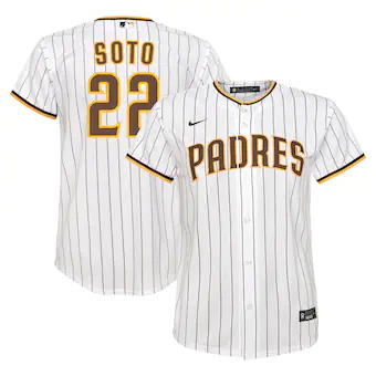 youth nike juan soto white san diego padres home replica pl